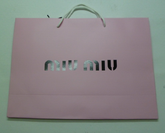 Designer Bags and Shoes Paper Shopper Bag Designer Bags and Shoes Paper Shopper Bag