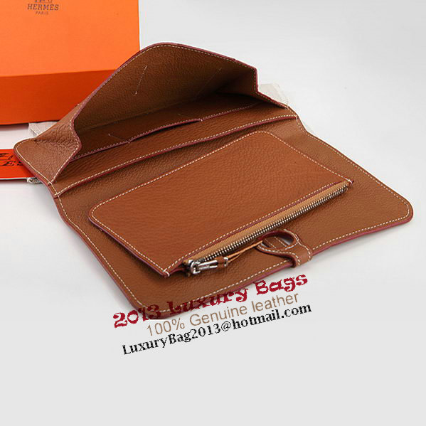 Hermes Dogon Combined Wallet A508 Camel Hermes Dogon Combined Wallet A508 Camel