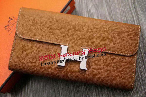 Hermes Constance Long Wallets Original Leather HA909 Wheat Hermes Constance Long Wallets Original Leather HA909 Wheat