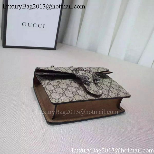 Gucci Dionysus GG Supreme Shoulder Bag 421970 Apricot Gucci Dionysus GG Supreme Shoulder Bag 421970 Apricot