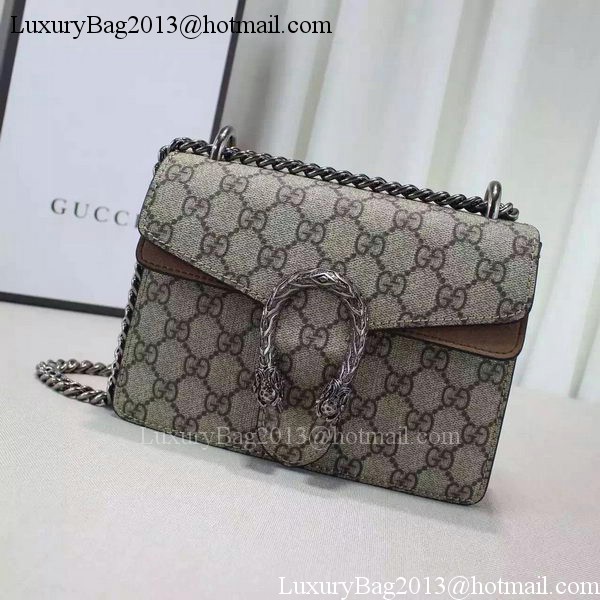 Gucci Dionysus GG Supreme Shoulder Bag 421970 Apricot Gucci Dionysus GG Supreme Shoulder Bag 421970 Apricot