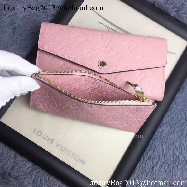 Louis Vuitton Monogram Empreinte WALLET M60565 Pink Louis Vuitton Monogram Empreinte WALLET M60565 Pink