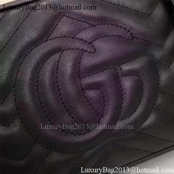 Gucci GG Marmont Matelasse Shoulder Bag 447632 Black Gucci GG Marmont Matelasse Shoulder Bag 447632 Black