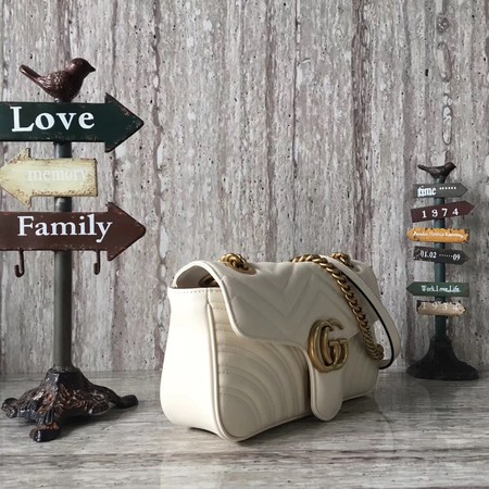 Gucci Now GG Marmont Matelasse Shoulder Bag 443496 OffWhite Gucci Now GG Marmont Matelasse Shoulder Bag 443496 OffWhite