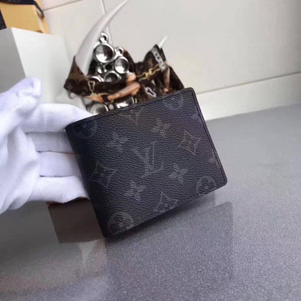 Louis Vuitton Monogram Eclipse Canvas MULTIPLE WALLET M61695 Louis Vuitton Monogram Eclipse Canvas MULTIPLE WALLET M61695