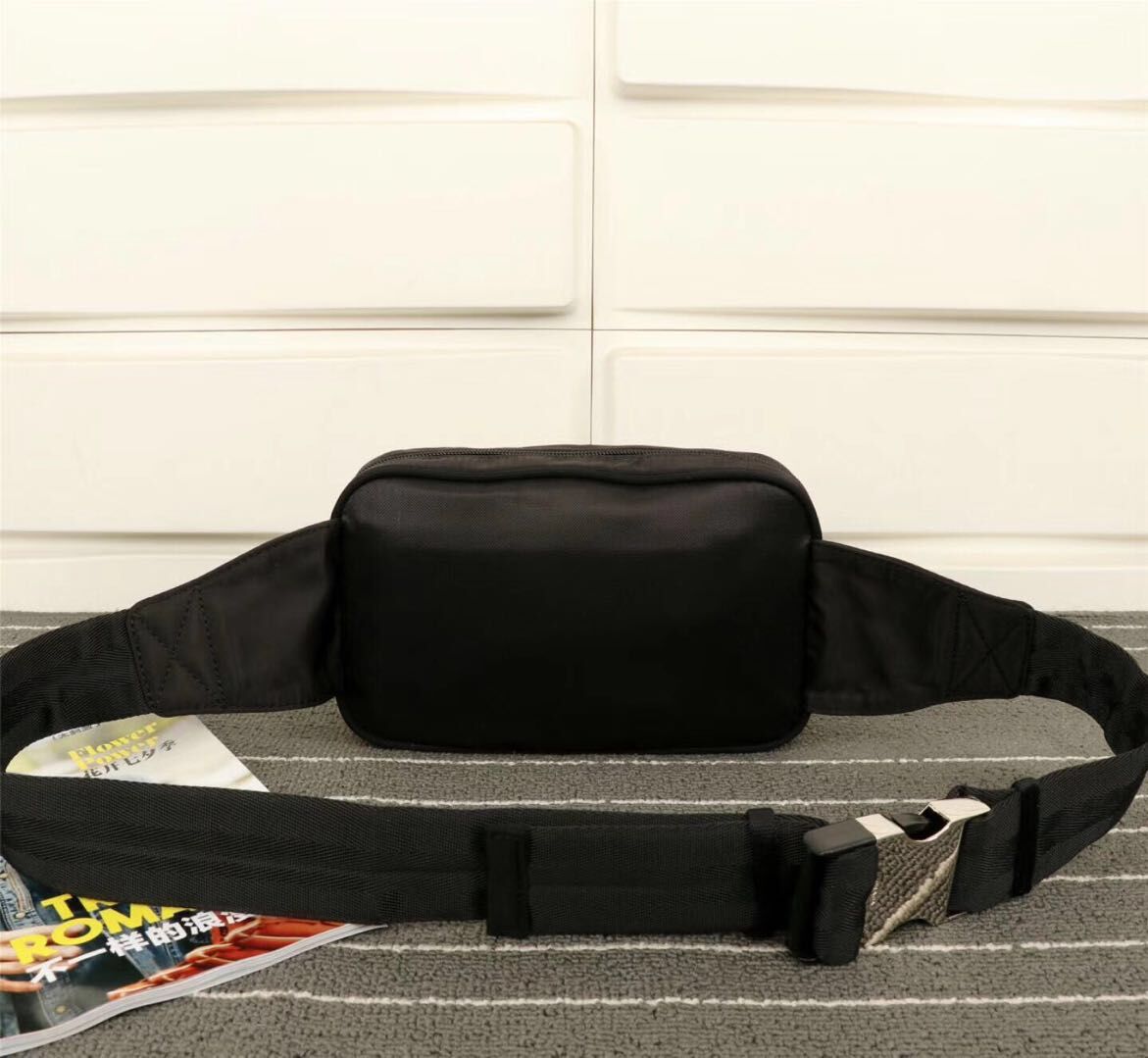 Prada nylon Pocket 2365 black Prada nylon Pocket 2365 black