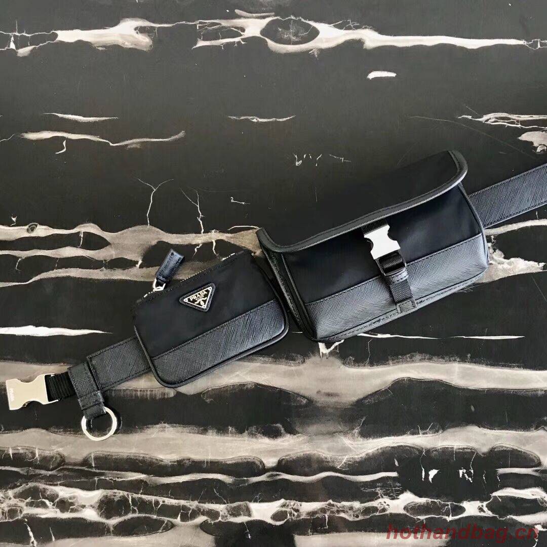 Prada Nylon Pocket 2CM214 black Prada Nylon Pocket 2CM214 black