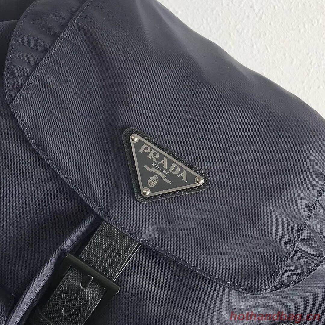 Prada Re-Nylon backpack 1BZ811 black&green Prada Re-Nylon backpack 1BZ811 black&green