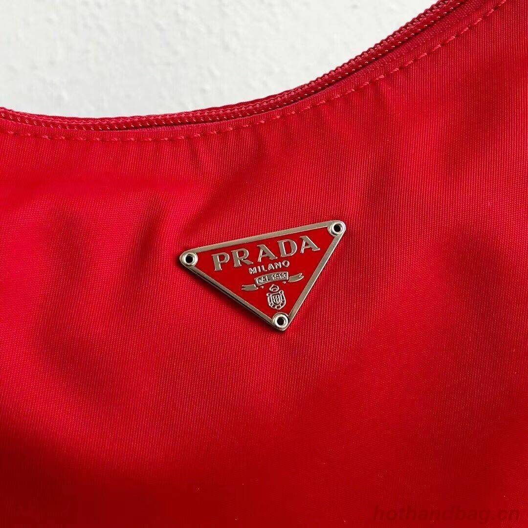 Prada Re-Edition nylon Tote bag MV519 red Prada Re-Edition nylon Tote bag MV519 red