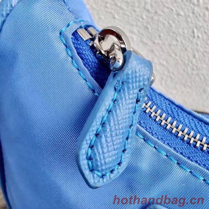 Prada Re-Edition nylon mini shoulder bag 1TT122 blue Prada Re-Edition nylon mini shoulder bag 1TT122 blue