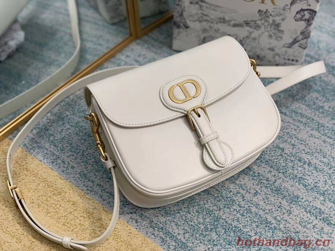 MEDIUM DIOR BOBBY BAG Box Calfskin M9319 white MEDIUM DIOR BOBBY BAG Box Calfskin M9319 white