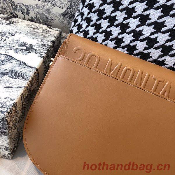 MEDIUM DIOR BOBBY BAG Box Calfskin M9319 Caramel MEDIUM DIOR BOBBY BAG Box Calfskin M9319 Caramel