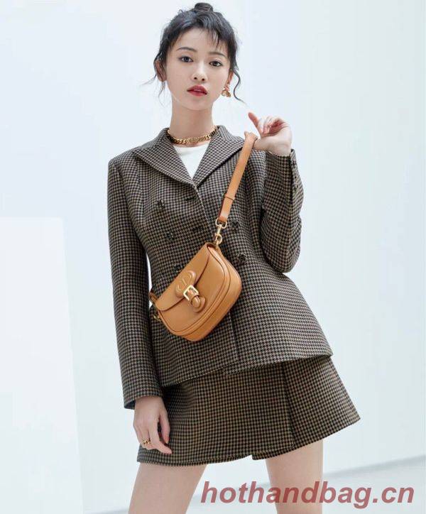 MEDIUM DIOR BOBBY BAG Box Calfskin M9319 Caramel MEDIUM DIOR BOBBY BAG Box Calfskin M9319 Caramel