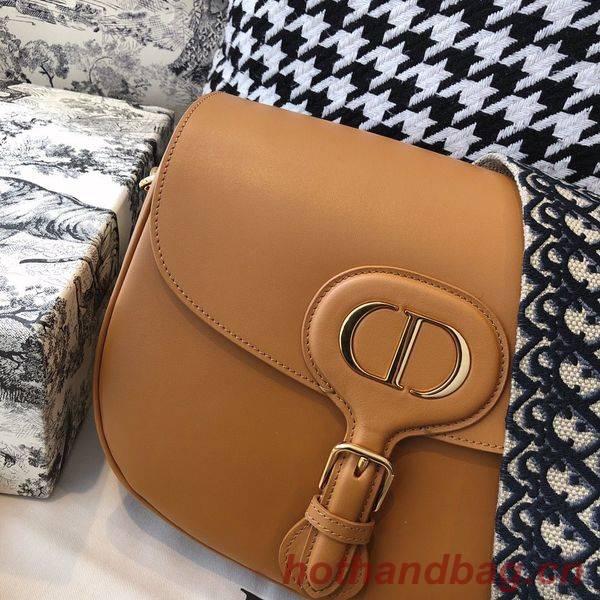 MEDIUM DIOR BOBBY BAG Box Calfskin M9319 Caramel MEDIUM DIOR BOBBY BAG Box Calfskin M9319 Caramel