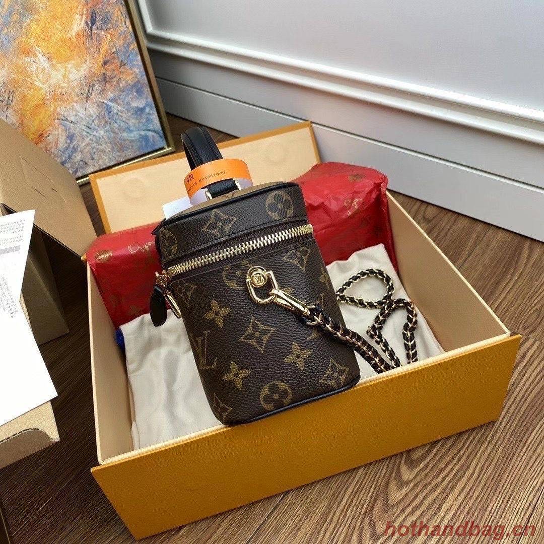 Louis Vuitton Monogram Canvas Reverse Nice Cosmetic Bag M45165 Black Louis Vuitton Monogram Canvas Reverse Nice Cosmetic Bag M45165 Black