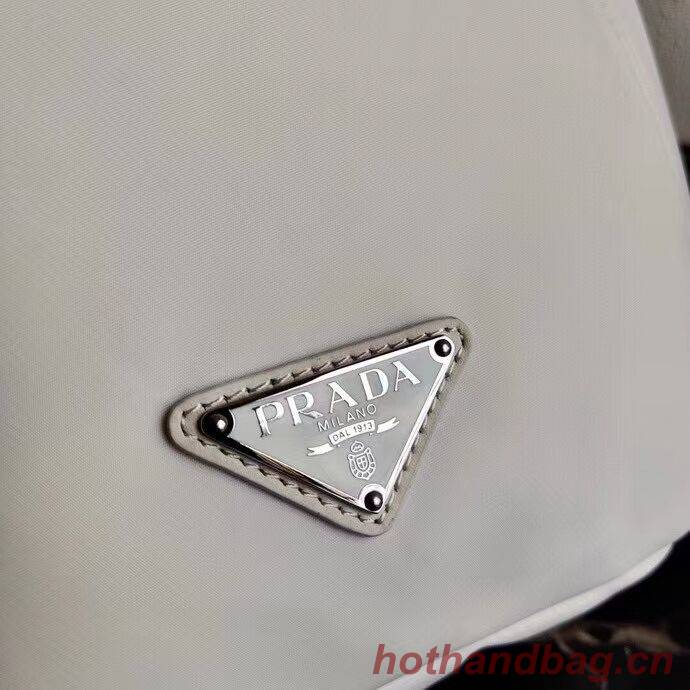 Prada Brushed leather bag 2VH092 white Prada Brushed leather bag 2VH092 white