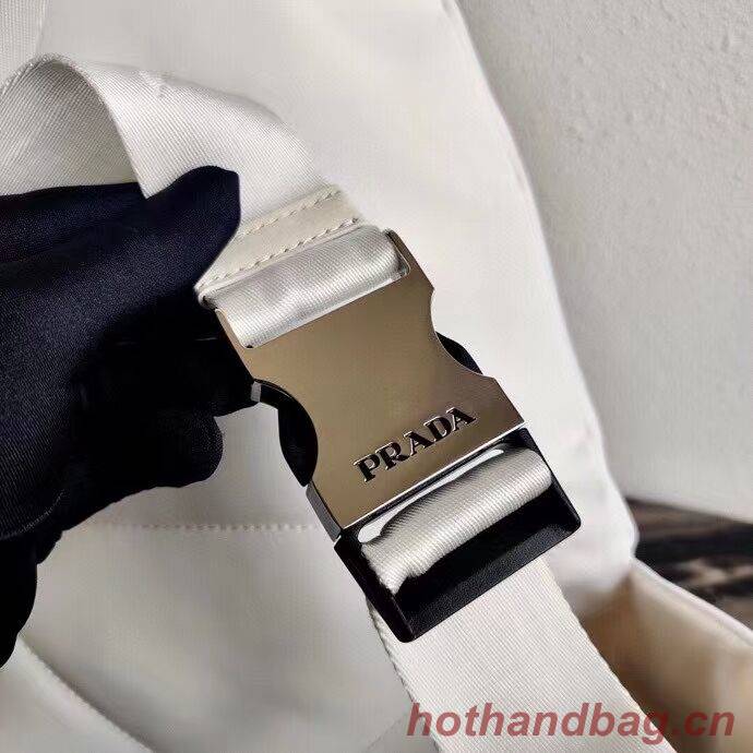 Prada Brushed leather bag 2VH092 white Prada Brushed leather bag 2VH092 white