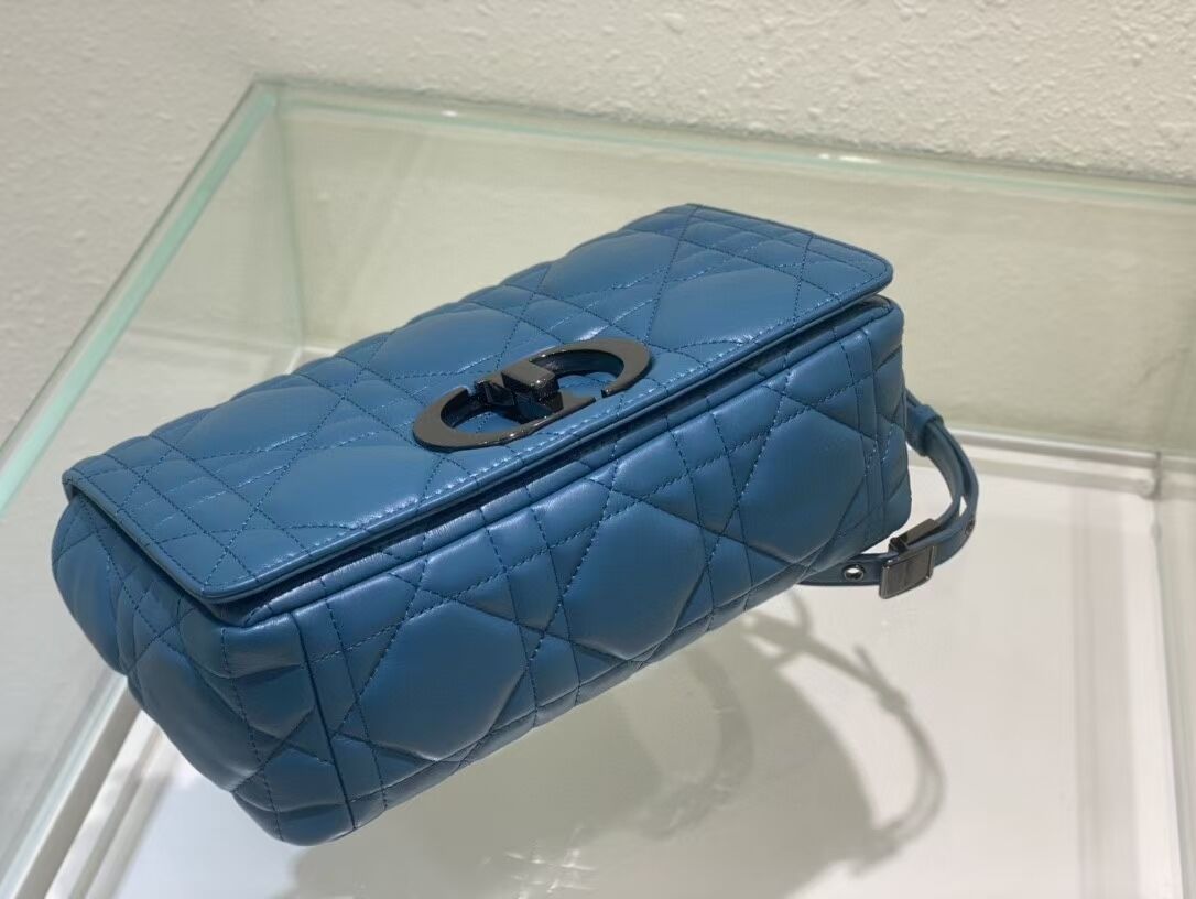 MEDIUM DIOR CARO BAG Gradient Cannage Lambskin M9242WN blue MEDIUM DIOR CARO BAG Gradient Cannage Lambskin M9242WN blue