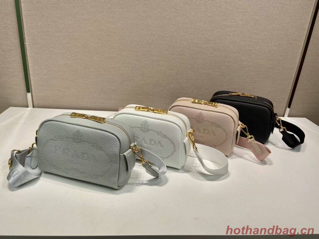 Prada Leather bag with shoulder strap 1DH781 black Prada Leather bag with shoulder strap 1DH781 black
