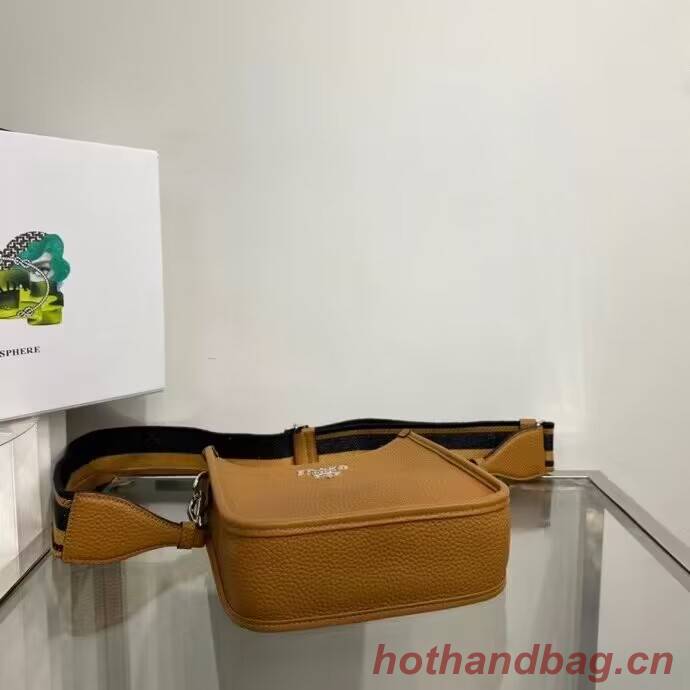 Prada Leather mini shoulder bag 1BH191 Caramel Prada Leather mini shoulder bag 1BH191 Caramel