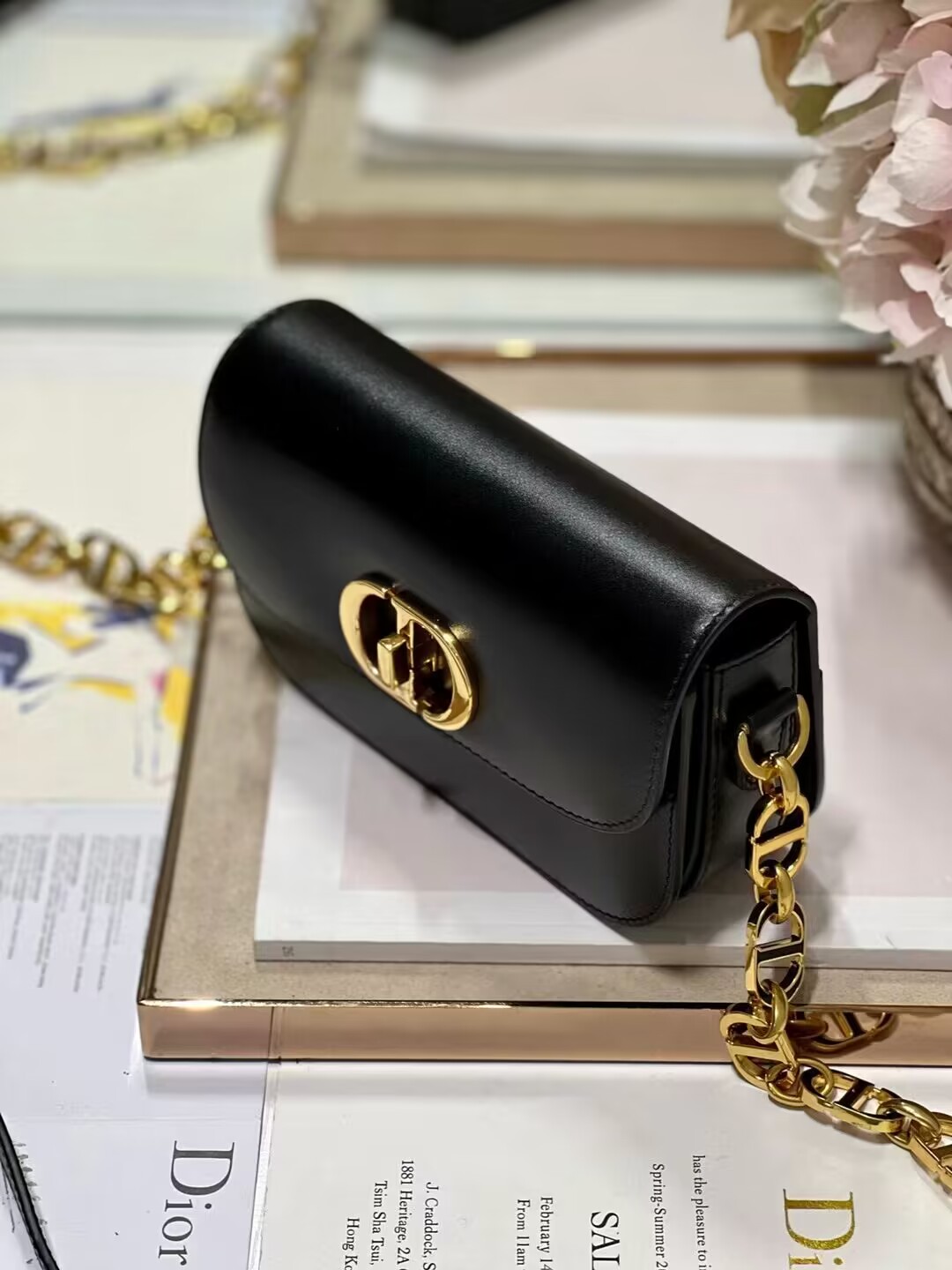 DIOR Box Calfskin M9261U black DIOR Box Calfskin M9261U black