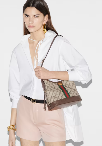 GUCCI OPHIDIA GG SMALL SHOULDER BAG 781402 Brown GUCCI OPHIDIA GG SMALL SHOULDER BAG 781402 Brown