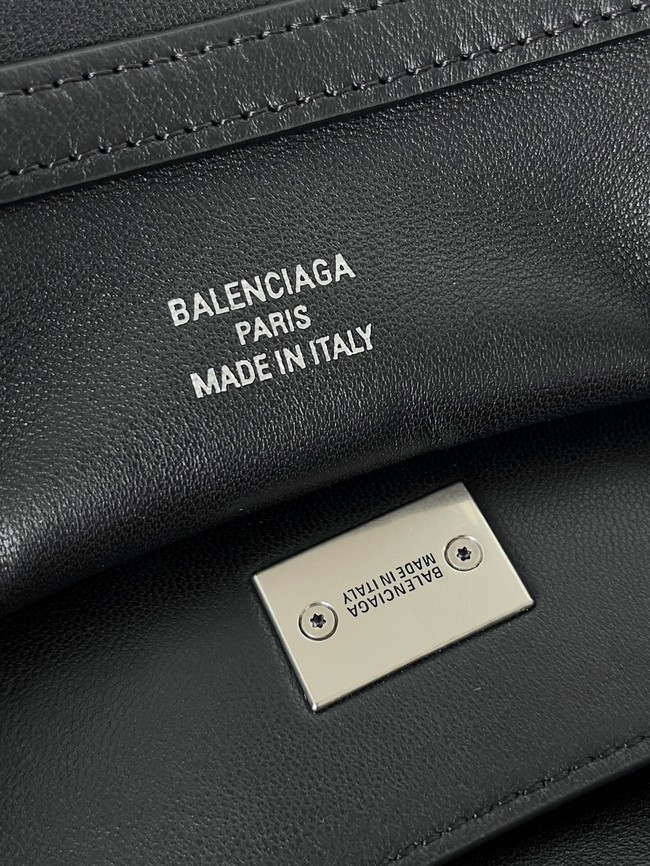 Balenciaga Rodeo Handbag Large smooth calfskin 795458 black
