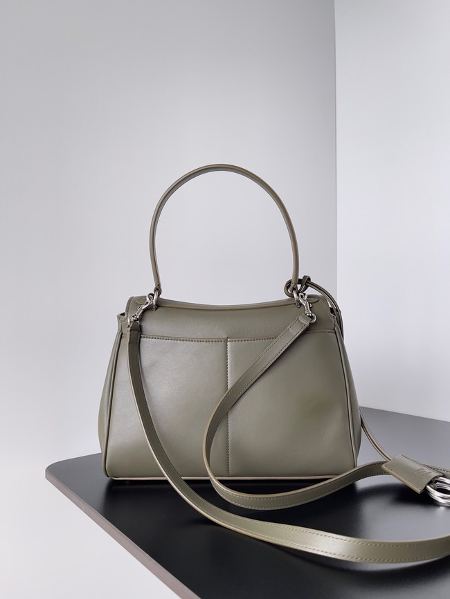 Balenciaga Rodeo Handbag Large smooth calfskin 795458 green