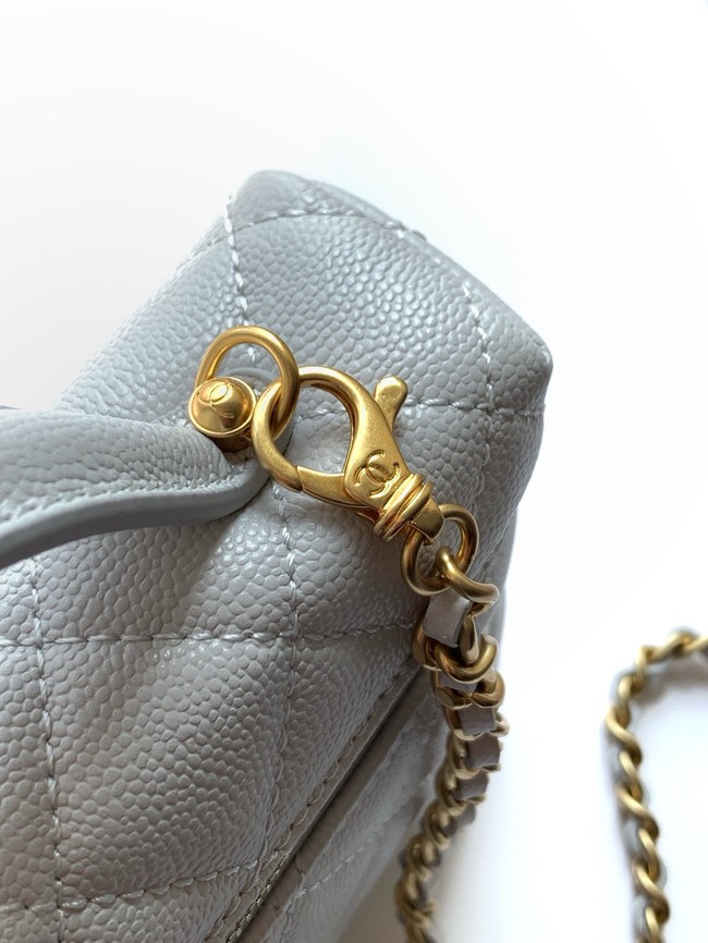 Chanel CLUTCH WITH CHAIN AP4483 light gray