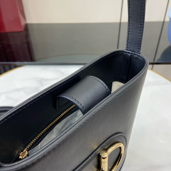 GUCCI 73 MINI BUCKET BAG 833665 Black