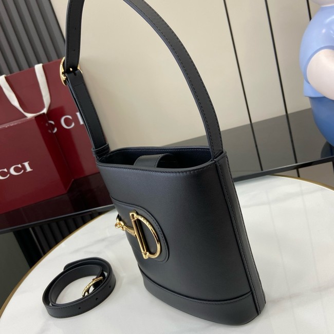 GUCCI 73 MINI BUCKET BAG 833665 Black