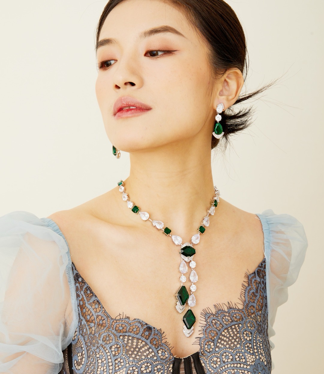 BVLGARI necklace&Earring CE16510