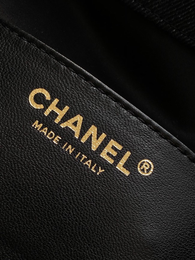 Chanel Denim HOBO BAG AS5311 black