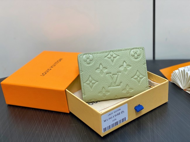Louis Vuitton Clea Wallet M13619 Green Tea
