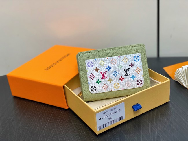 Louis Vuitton Clea Wallet M13619 Green Tea