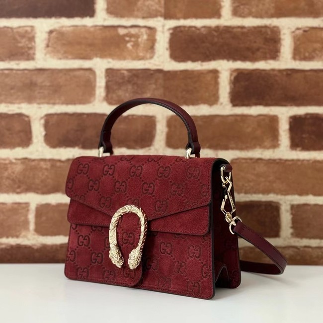 GUCCI DIONYSUS MINI TOP HANDLE BAG 813400 red