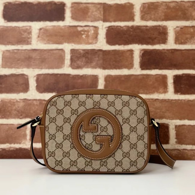 GUCCI BLONDIE SMALL SHOULDER BAG 820429 Brown