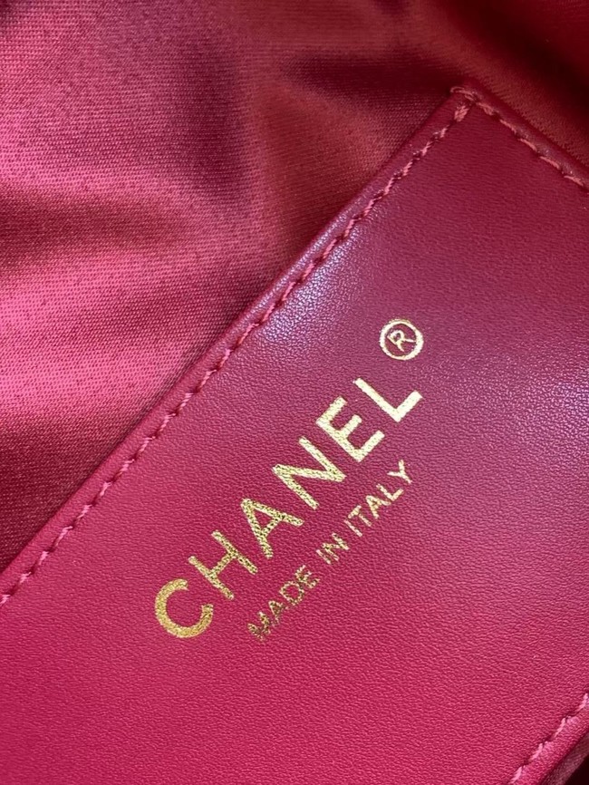 CHANEL 25 SMALL HANDBAG AS5293 red