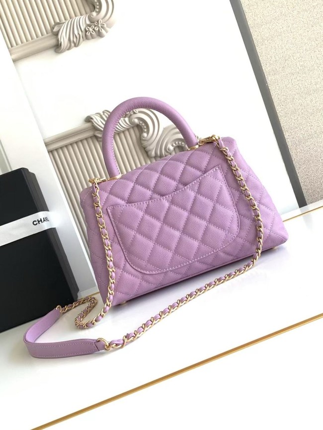 Chanel FLAP BAG WITH TOP HANDLE 92990-14
