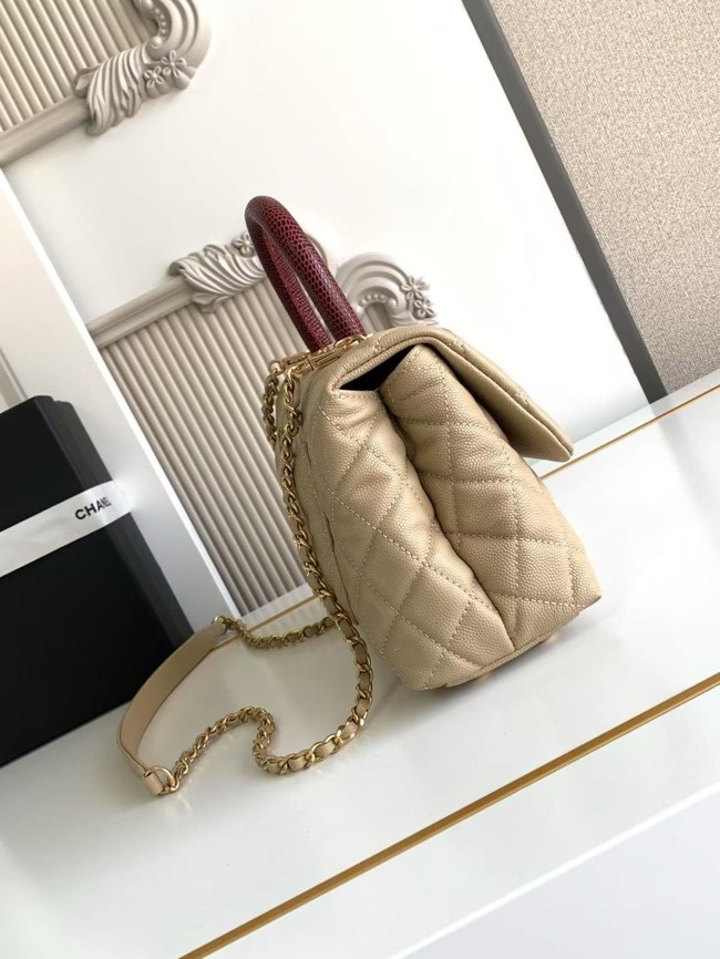 Chanel FLAP BAG WITH TOP HANDLE 92990-3