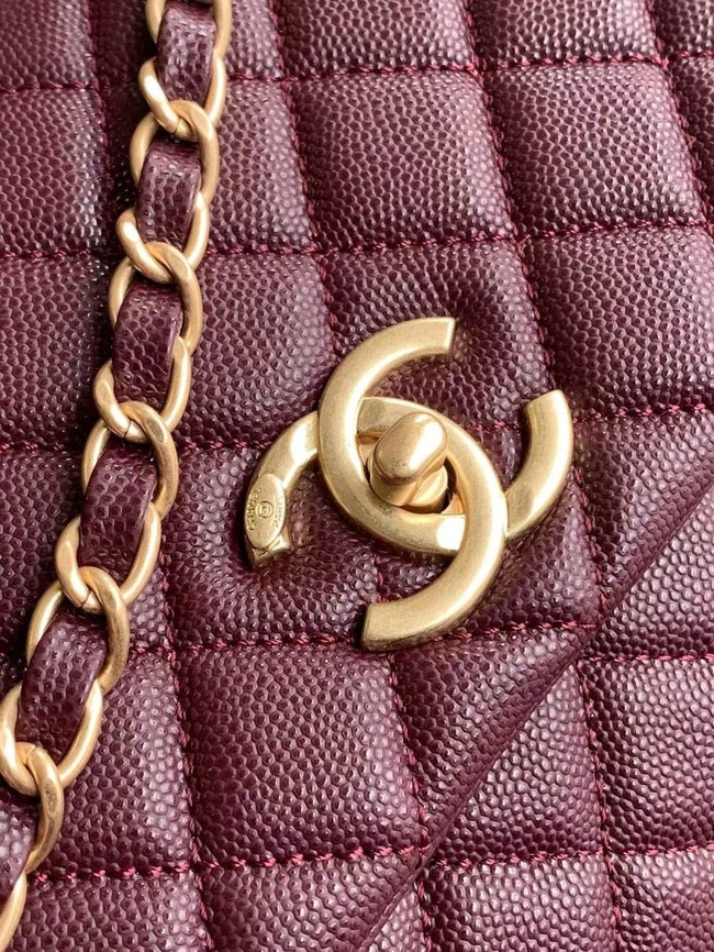 Chanel FLAP BAG WITH TOP HANDLE 92990-7