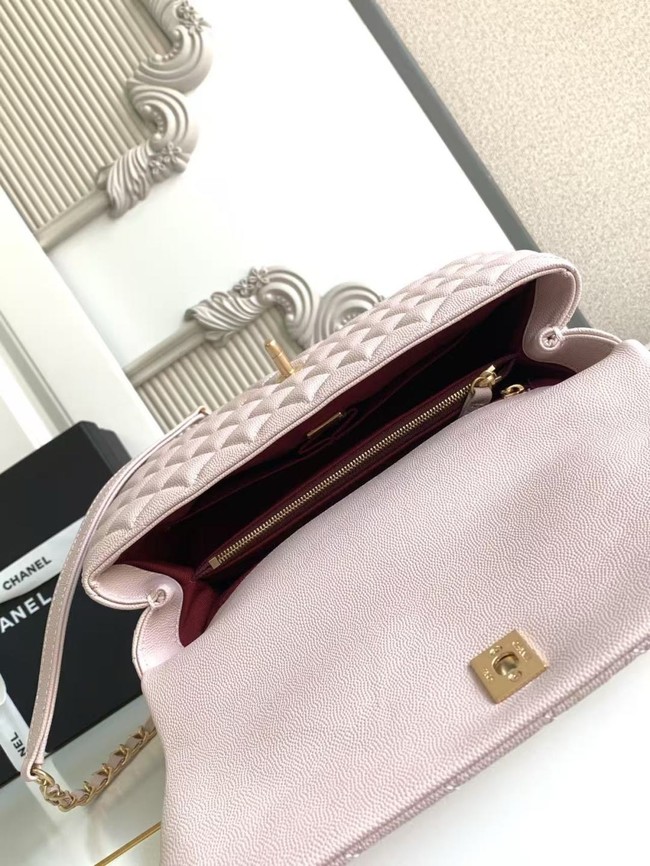 Chanel LARGE FLAP BAG WITH TOP HANDLE 92991-1