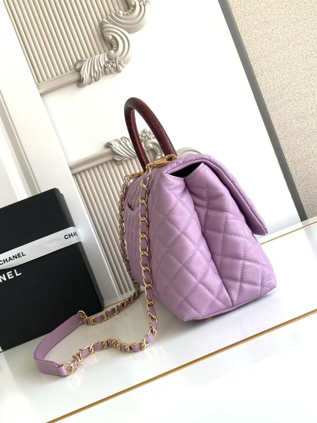 Chanel LARGE FLAP BAG WITH TOP HANDLE 92991-13