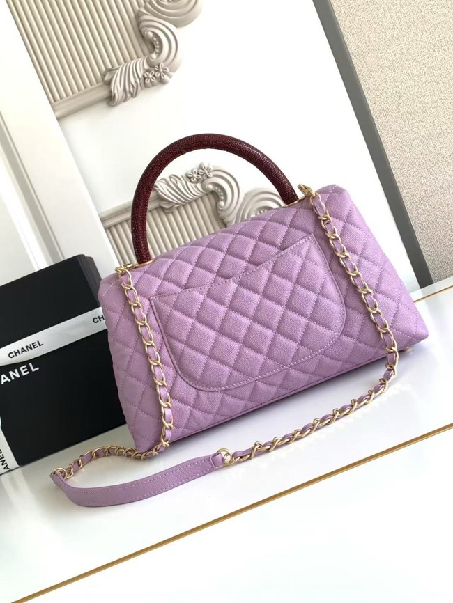 Chanel LARGE FLAP BAG WITH TOP HANDLE 92991-13
