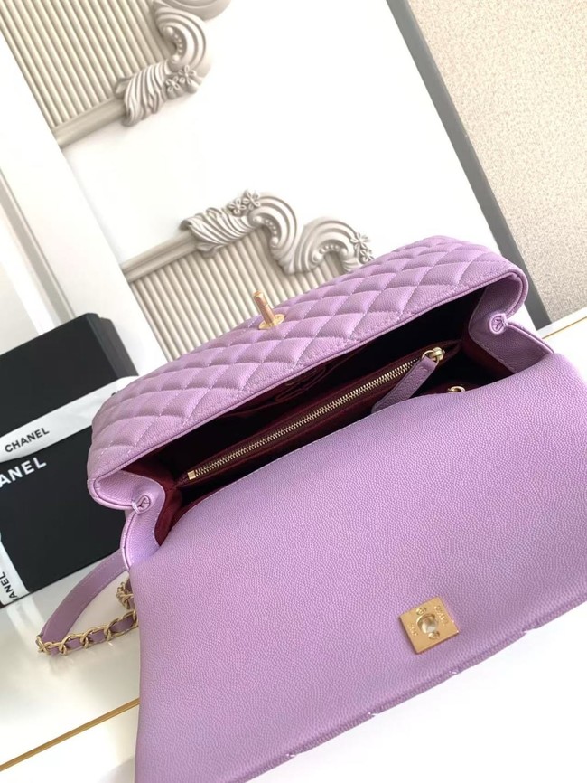 Chanel LARGE FLAP BAG WITH TOP HANDLE 92991-14