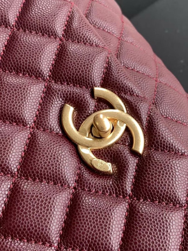 Chanel LARGE FLAP BAG WITH TOP HANDLE 92991-8