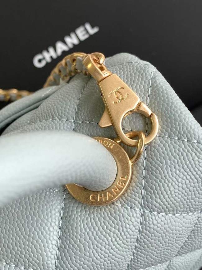Chanel MINI FLAP BAG WITH TOP HANDLE AS2215-6
