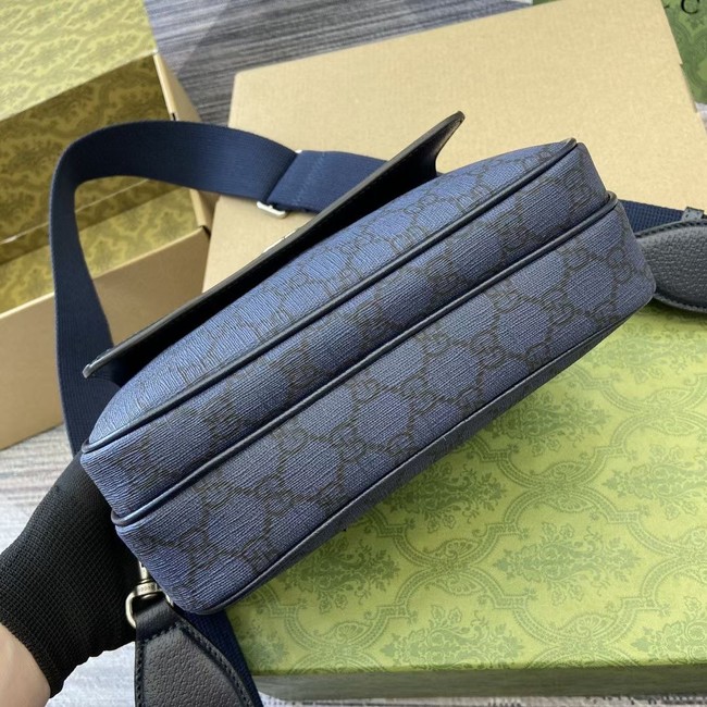 GUCCI OPHIDIA SMALL CROSSBODYBAG 802170 Dark blue