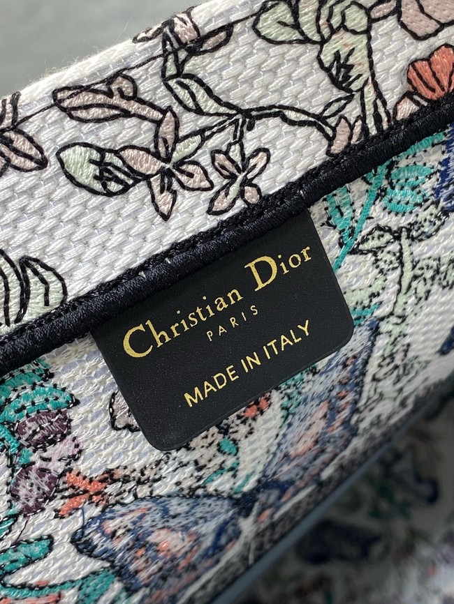Large Dior Book Tote Embroidery Embroidery M1286ZEDX-2