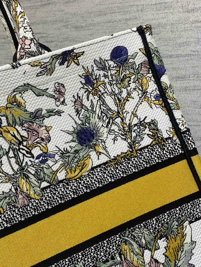 Large Dior Book Tote Embroidery Embroidery M1286ZEDX-3